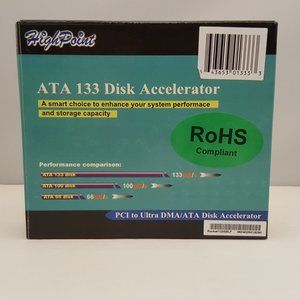 HighPoint ATA 133 PCI to Ultra DMA/ATA Disk Acclerator | Rocket 133SB / 133SBLF